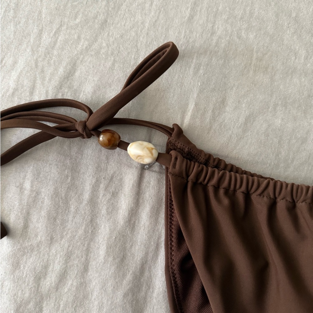 Brown Abercrombie Bikini Bottoms BNWT - Picture 2 of 4